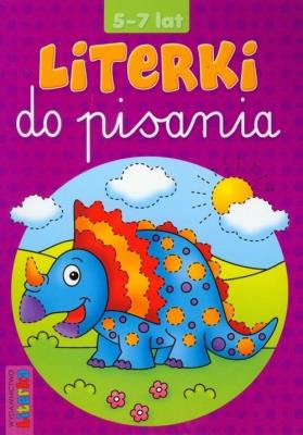 Literki do pisania 5-7 lat LITERKA. Autor:   Praca zbiorowa. SmakLiter.pl Okładka książki Literki do pisania 5-7 lat LITERKA