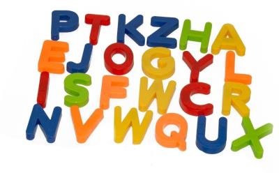 Opakowanie Literki magnetyczne