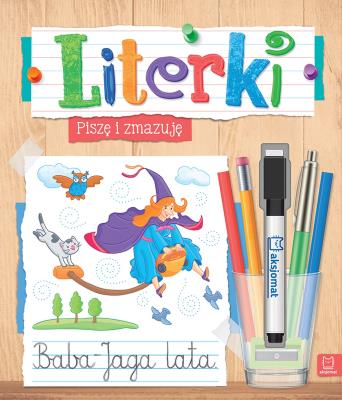 Okładka książki Literki. Piszę i zmazuję wyd. 2