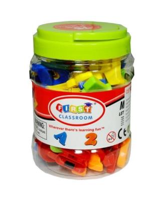 Opakowanie Literki w słoju 78szt