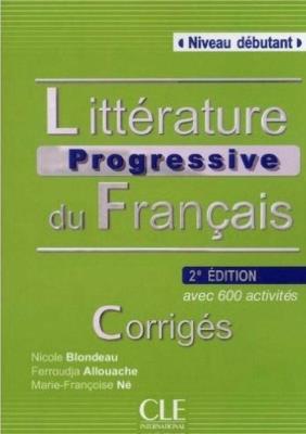 Okładka książki Litterature progressive du francais A1