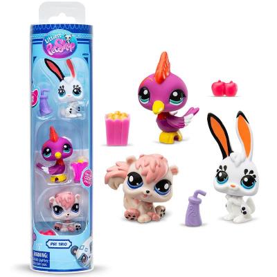 Opakowanie Littlest Pet Shop 3-pak Zwierzątek Park Pets