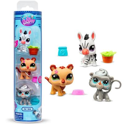 Opakowanie Littlest Pet Shop 3-pak Zwierzątek Zoo Pets