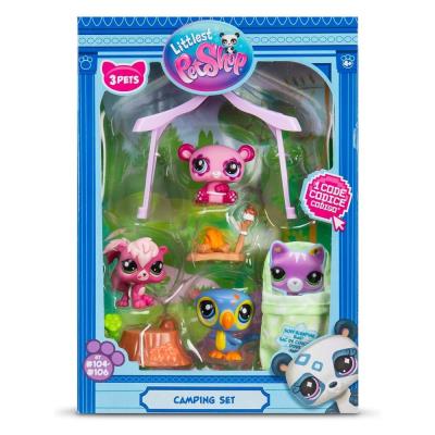 Opakowanie Littlest Pet Shop Camping z 3 figurkami seria 2 LPS00574
