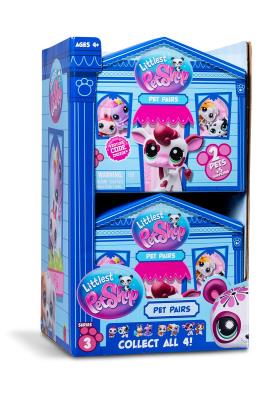 Opakowanie Littlest Pet Shop Pairis z 2 figurkami seria 3 LPS00623 1szt.mix