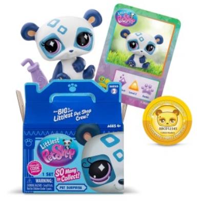 Opakowanie Littlest Pet Shop Zwierzątko niespodzianka + akcesoria seria 2 LPS00502 1szt .mix