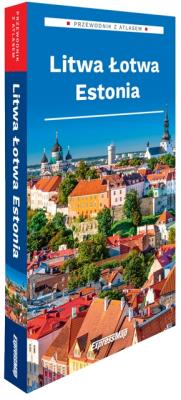Okładka książki Litwa Łotwa Estonia Przewodnik z atlasem 2026