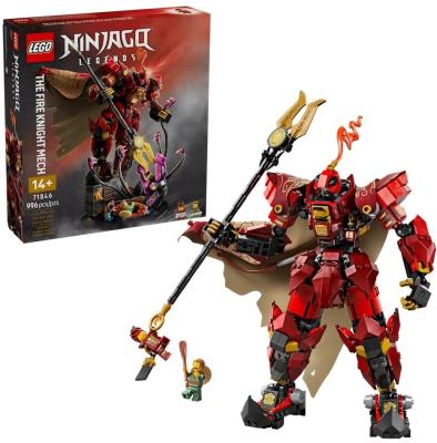Opakowanie LLEGO(R) NINJAGO 71846 (3szt) Mech ognistego rycerza