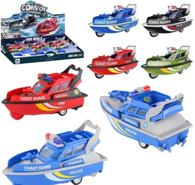 Opakowanie Łódka motorówka straż przybrzeżna MIX