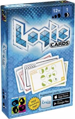 Opakowanie Logic Cards blue BRAIN GAMES
