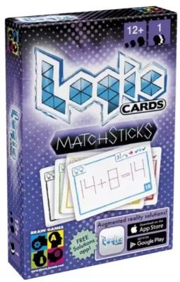 Opakowanie Logic Cards Matchsticks BRAIN GAMES