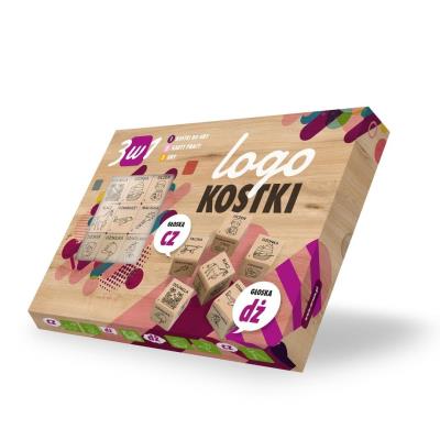 Okładka książki Logokostki - Głoska ''CZ,DŻ'' 3w1