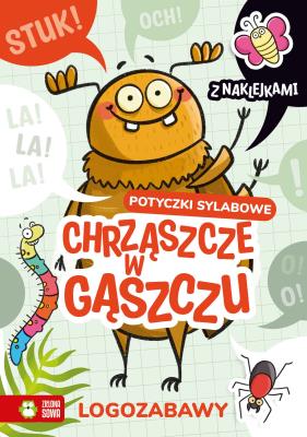 Okładka książki Logozabawy. Potyczki sylabowe. Chrząszcze w gąszczu - uszkodzone