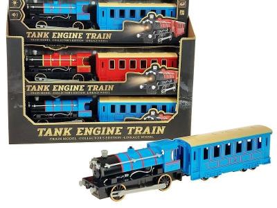 Opakowanie Lokomotywa z wagonem ze światłem i dźwiękiem 6 szt