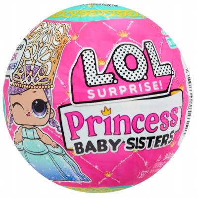 LOL Surprise Princess Baby Sisters. Wydawca: MGA. SmakLiter.pl Opakowanie LOL Surprise Princess Baby Sisters
