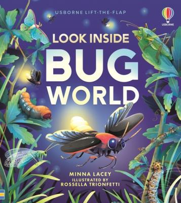 Look Inside Bug World. Autor: Minna Lacey. SmakLiter.pl Okładka książki Look Inside Bug World