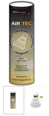 Lotki piórkowe do badmintona. Wydawca: Spokey. SmakLiter.pl Opakowanie Lotki piórkowe do badmintona