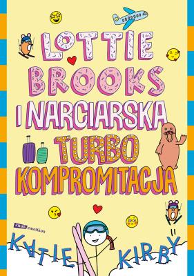 Okładka książki Lottie Brooks i narciarska turbo kompromitacja