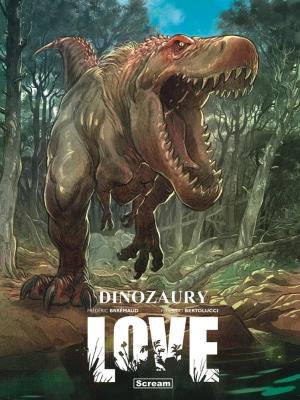 Love.Dinozaury. Autor: Frederic Brremaud, Federico Bertolucci. SmakLiter.pl Okładka książki Love.Dinozaury