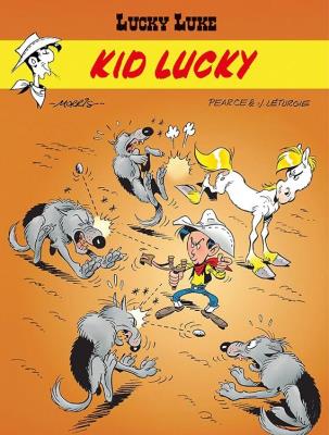 Okładka książki Lucky Luke. Kid Lucky. Tom 87