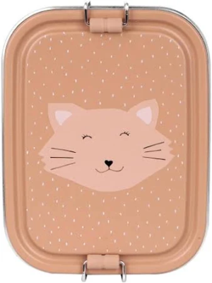 Opakowanie Lunch box metalowy mały Kot