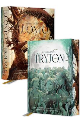 Okładka książki LUONTO & TRYJON. Wydanie specjalne (ilustrowane brzegi)
