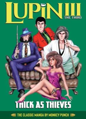 Lupin Iii Thick As Thieves wer. angielska. Autor: Monkey Punch. SmakLiter.pl Okładka książki Lupin Iii Thick As Thieves wer. angielska