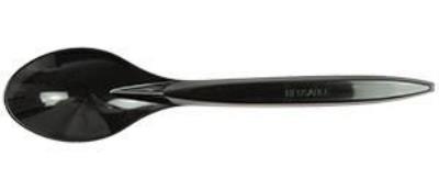 Łyżki wielorazowe czarne 8szt. Wydawca: ARPEX. SmakLiter.pl Opakowanie Łyżki wielorazowe czarne 8szt