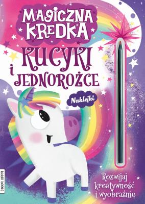 Okładka książki Magiczna kredka kucyki i jednorożce