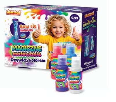 Magiczne malowanie Ożywiaj Kolorem. Wydawca: Dumel. SmakLiter.pl Opakowanie Magiczne malowanie Ożywiaj Kolorem