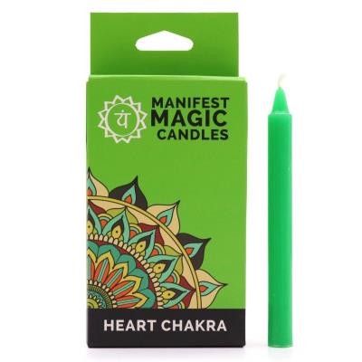 Opakowanie Magiczne świexe Czakra Serca Anahata 12szt