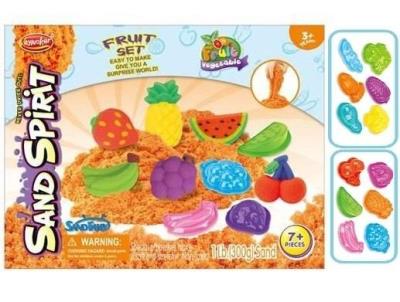 Opakowanie Magiczny piasek z foremkami owoce