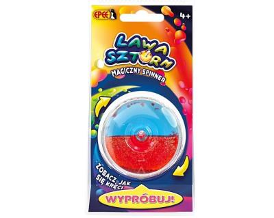 Opakowanie Magiczny spinner Lawa Sztorm niebiesko-czerwony