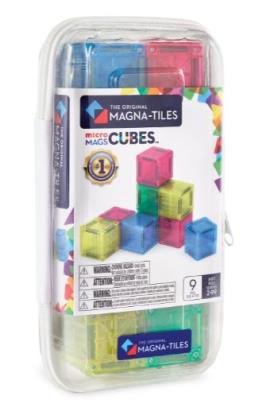 Opakowanie MAGNA-TILES Klocki Magnetyczne microMAGS Cubes 9 el