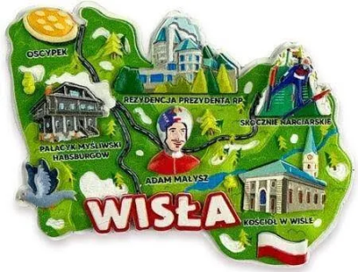 Opakowanie Magnes I love Poland Beskidy ILP-MAG-C-BES-19