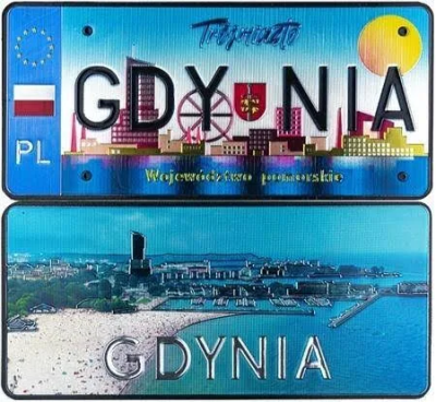 Opakowanie Magnes I love Poland Gdynia ILP-MAG-C-GDY-27