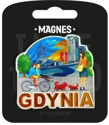 Opakowanie Magnes I love Poland Gdynia ILP-MAG-C-GDY- 36