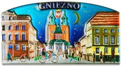 Opakowanie Magnes I love Poland Gniezno ILP-MAG-C-GNIE-03