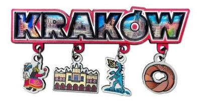 Opakowanie Magnes I Love Poland Kraków ILP-MAG-D-KRA-76