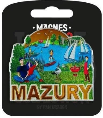 Opakowanie Magnes I love Poland Mazury ILP-MAG-C-MAZ-39