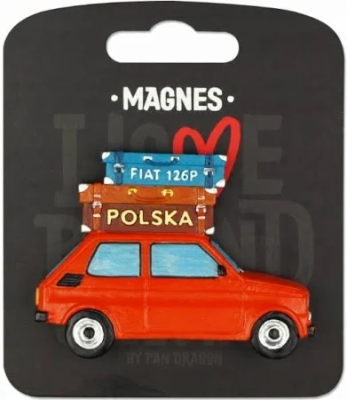 Opakowanie Magnes I love Poland Polska ILP-MAG-C-PL-61