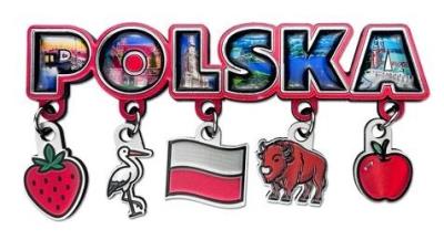 Opakowanie Magnes I Love Poland Polska ILP-MAG-D-PL-75