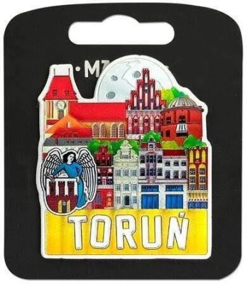 Opakowanie Magnes I love Poland Toruń ILP-MAG-A-TOR-25