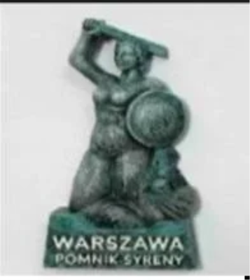 Opakowanie Magnes I love Poland Warszawa