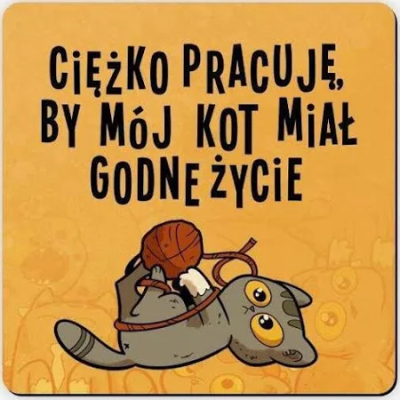 Magnes na lodówkę Godne życie kot. Wydawca: Molom. SmakLiter.pl Opakowanie Magnes na lodówkę Godne życie kot
