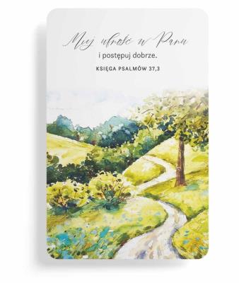 Opakowanie Magnes na lodówkę - Miej ufność w Panu - pejzaż