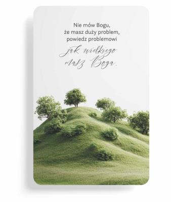 Opakowanie Magnes na lodówkę - Nie mów Bogu - pejzaż