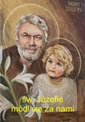 Opakowanie Magnes na lodówkę - Św. Józef