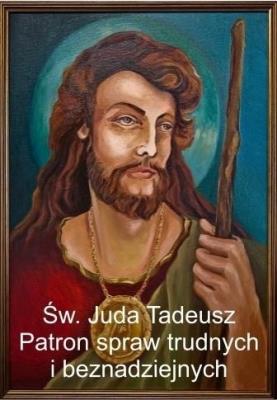 Magnes na lodówkę - Św. Juda Tadeusz. Wydawca: Petrus. SmakLiter.pl Opakowanie Magnes na lodówkę - Św. Juda Tadeusz