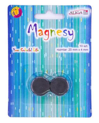 Opakowanie Magnesy 2cm 10szt